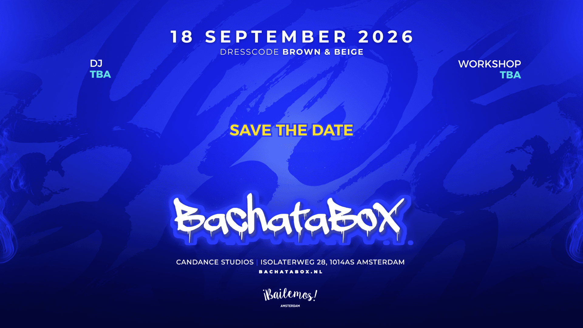 Bachatabox Amsterdam September 18