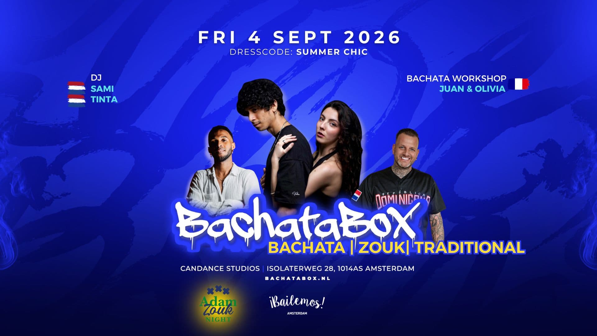Bachatabox Amsterdam September 4